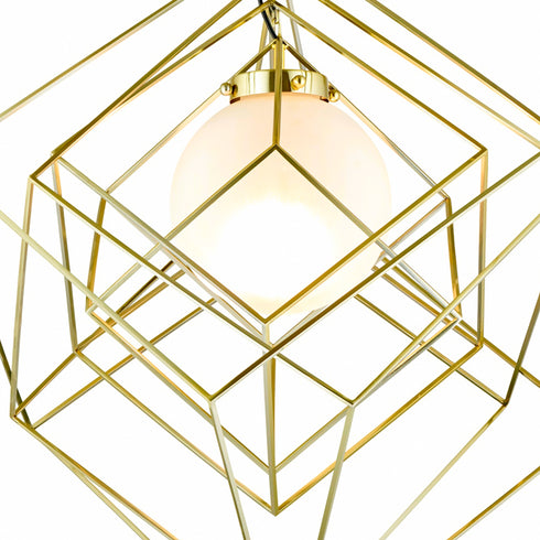 Decorative Luminaire In Brass LL00058